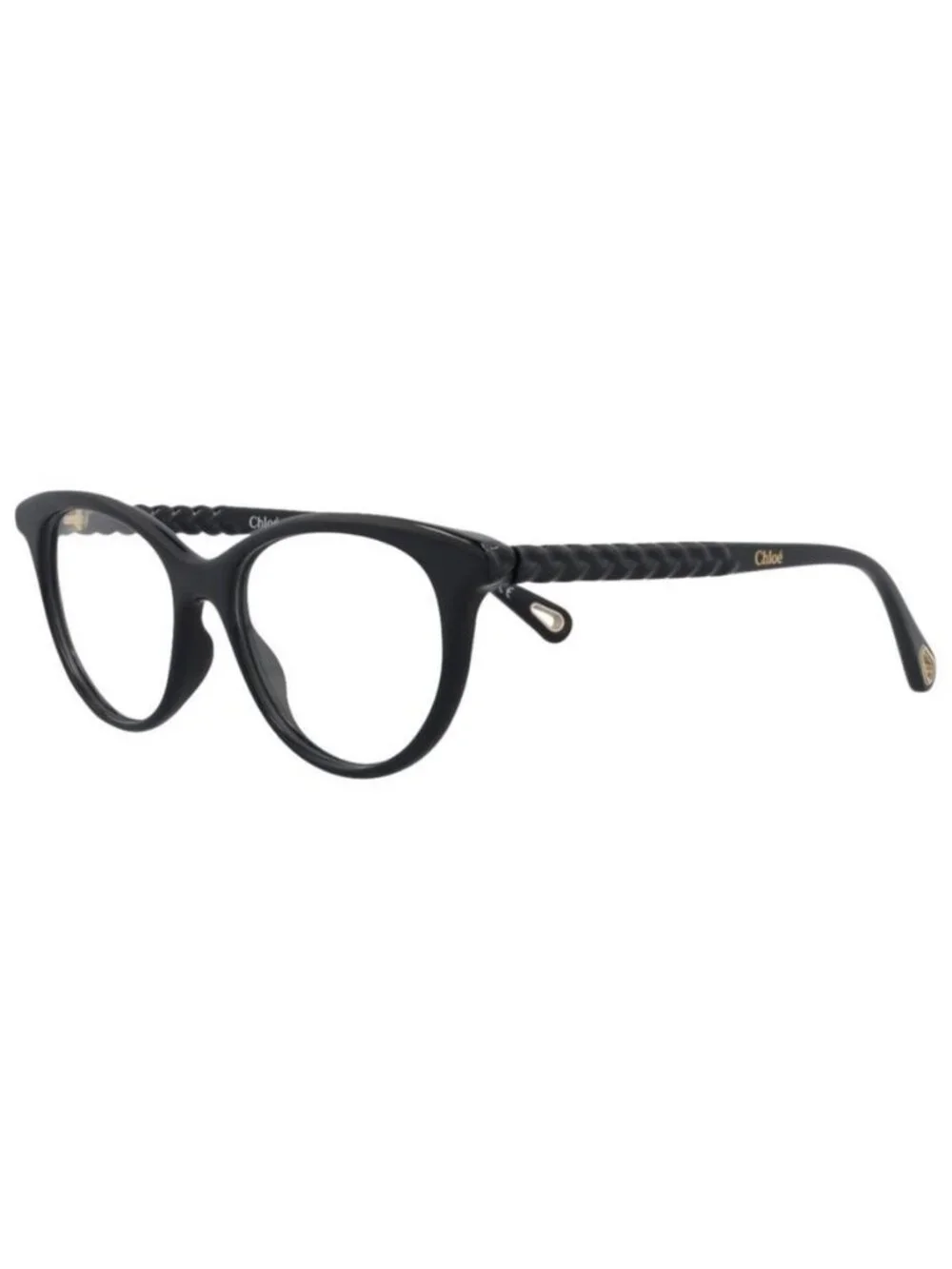 New Chloé Womens Cat Eye Blue Blue Transparent Fashion Designer Eyeglasses